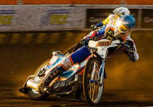 Speedway in the sunset 100*70 cm - Collectors edition of 3